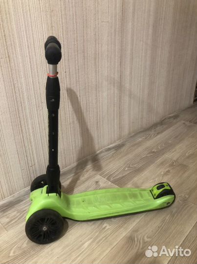 Самокат детский трехколесный бу