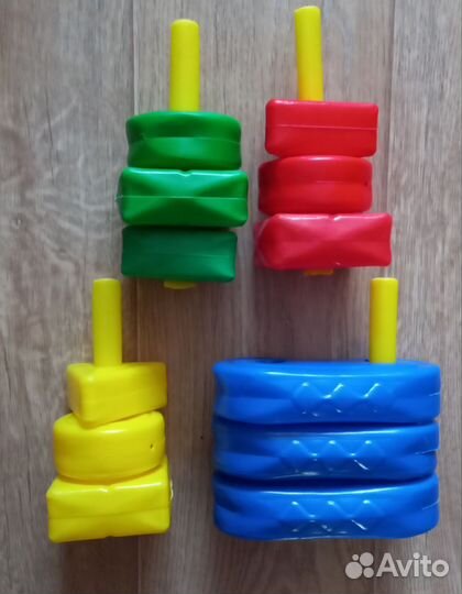 Развивающие игрушки пакетом