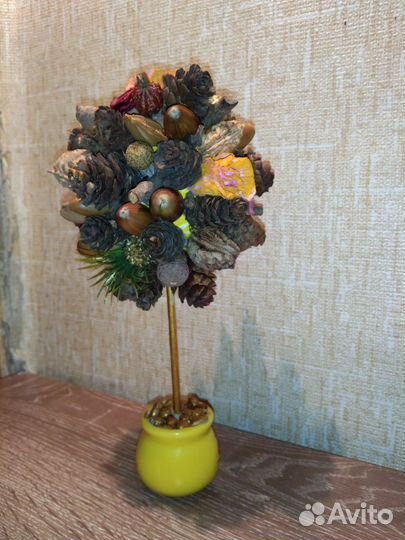 Поделка из природных материалов 20 см