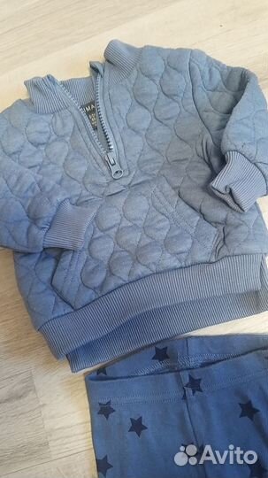 Пакет одежды на мальчика 0-9мес(56-74см)