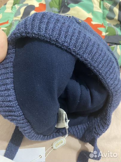 Зимняя шапка для мальчика