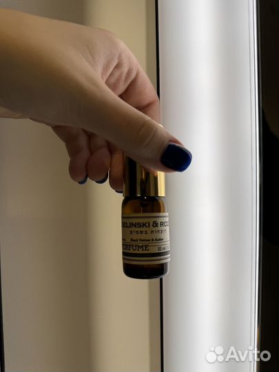 Zelinski rozen духи black vetiver &amber