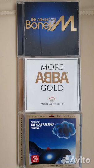 CD abba, BneyM, Alan Parsons хиты