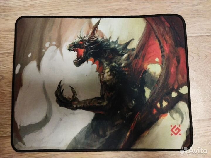 Игровой коврик для мыши средний с рисунком 35*26см