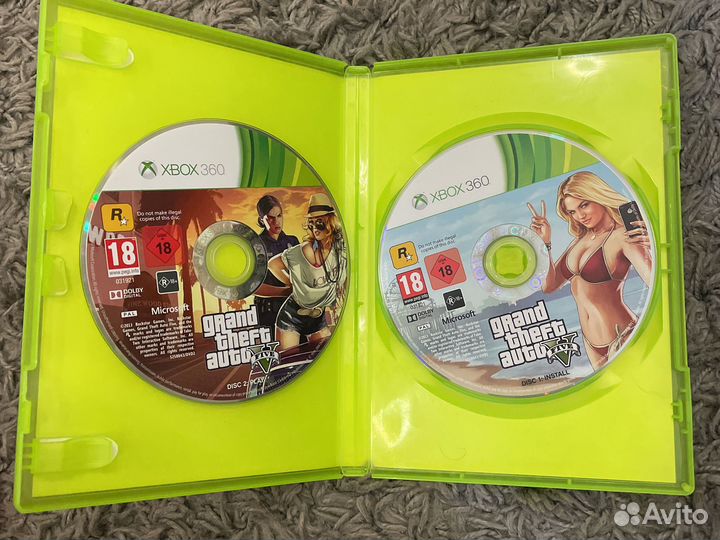Диск Gta 5 для xbox 360