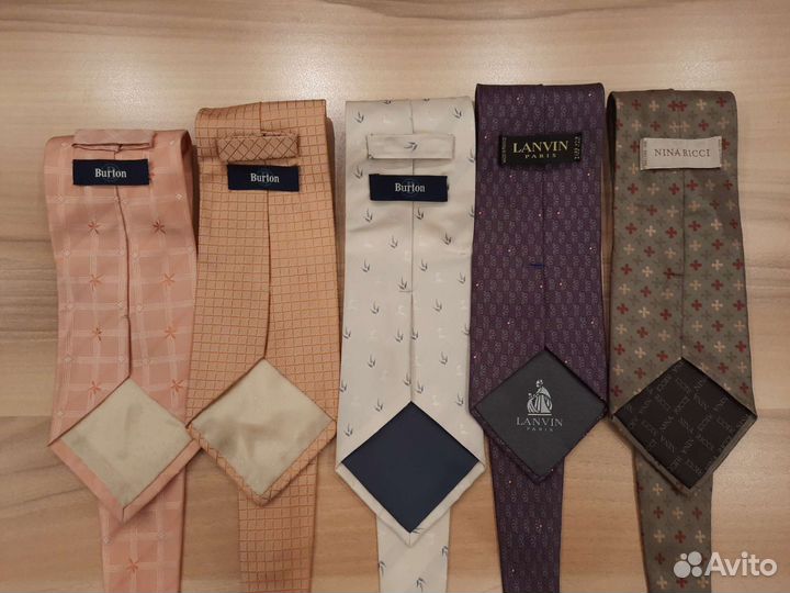 Галстуки известных брендов hugo boss, Burton