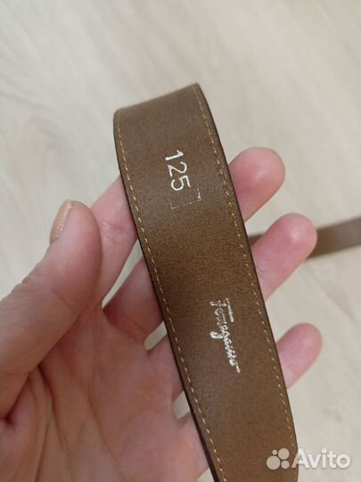 Ремень кожаный Ferragamo