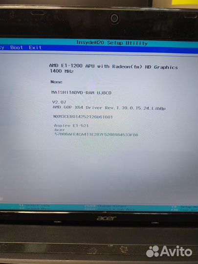 Мат плата для acer E1-521