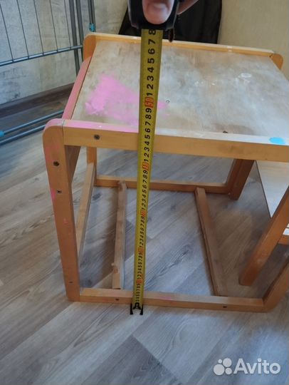 Детский столик и стульчик