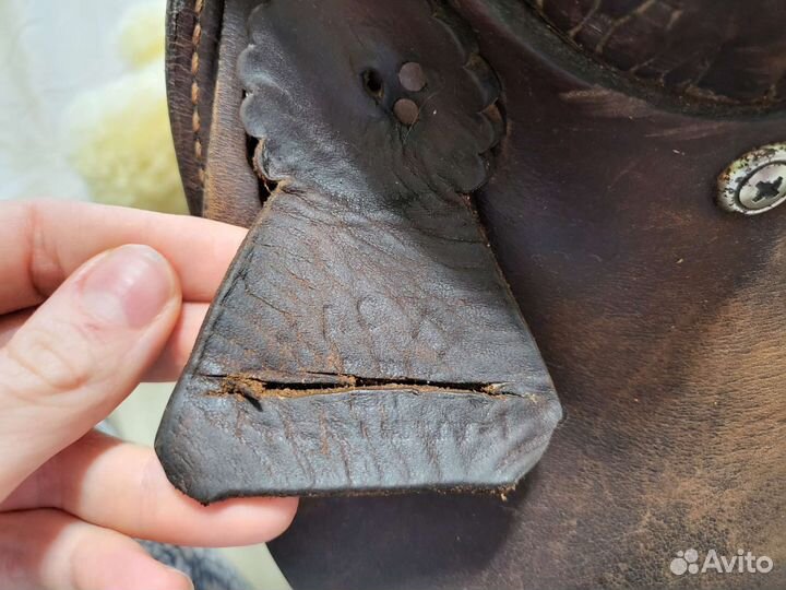 Ковбойское вестерн седло Техас 6,5