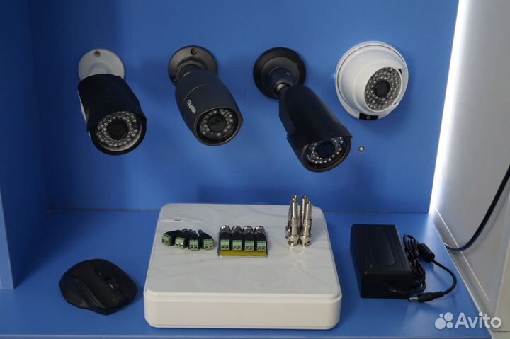 Комплект видеонаблюдения (улица)