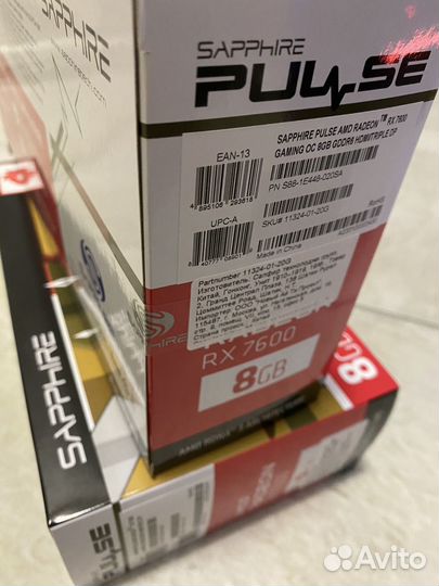 AMD RX7600 Sapphire pulse