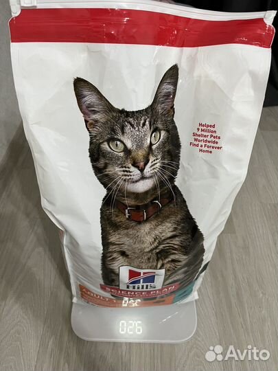 Корм для кошек hills 9.20кг