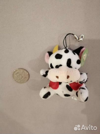 Брелок для ключей Корова музыкальная