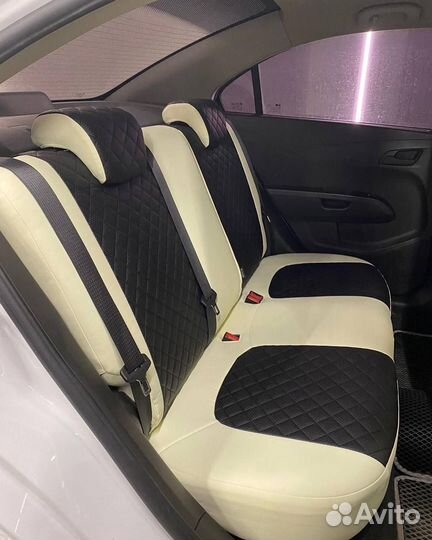 Чехлы из экокожи на Toyota Camry XV40 от Автопилот