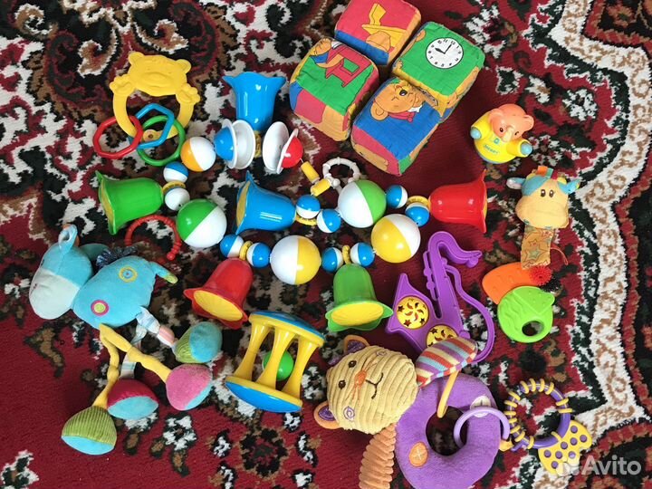 Погремушки б/у пакетом