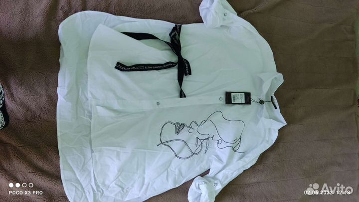 Платье-рубашка новое