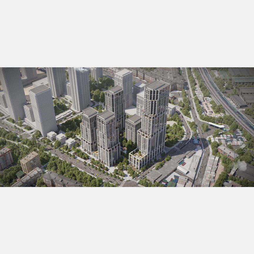 2-к. квартира, 144,4 м², 1/24 эт.