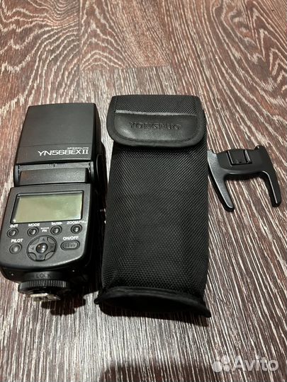 Вспышка yongnuo speedlite yn568ex II на nikon