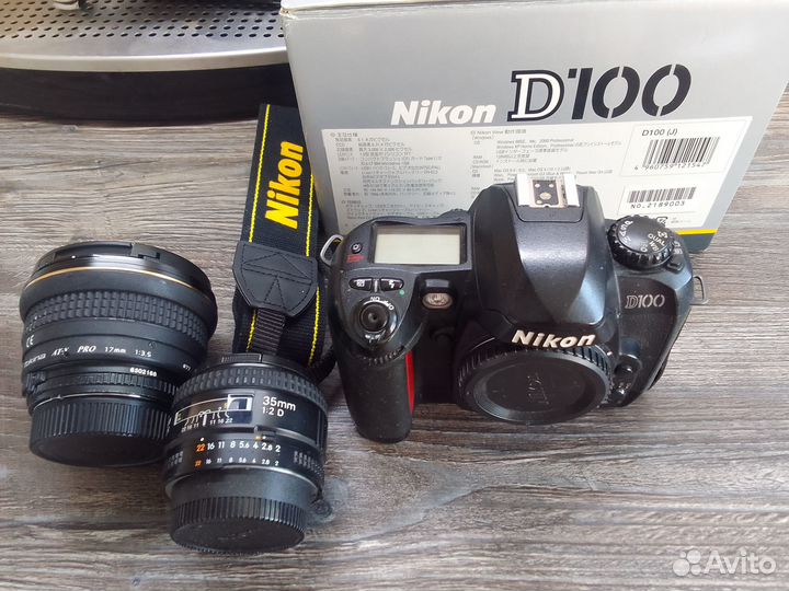 Nikon d100 с коробкой