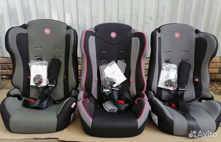 Детское автокресло новое группа 1/2/3