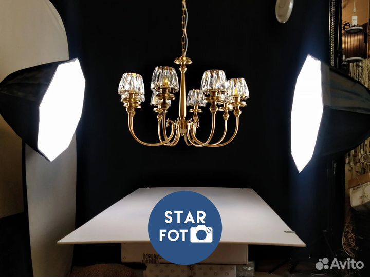 Студийное освещение 2 окто (65см), цена за сутки