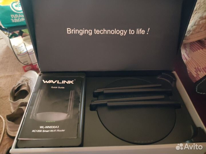 Wi fi роутер wavlink AC 1200 OpenWrt-23.05.4