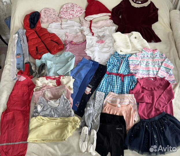 Одежда Пакет вещей вещи на девочку 92 98