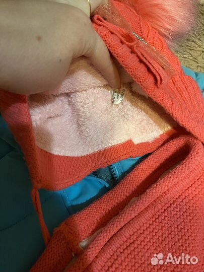 Комплект шапка, шарф