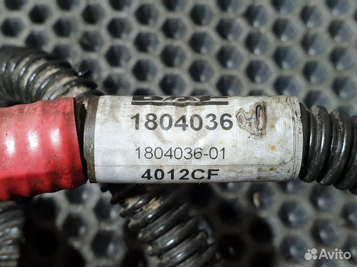 Проводка радара Distronic Daf XF105