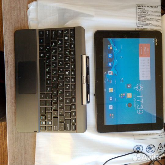 Планшет с клавиатурой asus trasformer