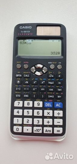 Калькулятор для егэ, инженерный Casio