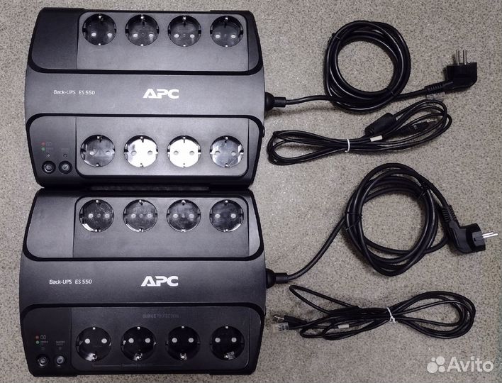 Ибп APC BE550G-RS без аккумулятора