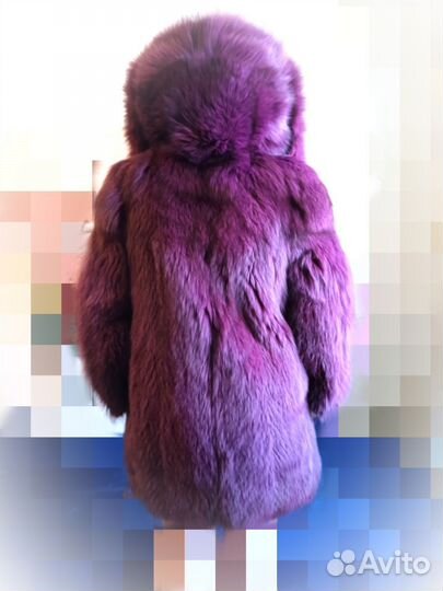 Полушубок из песца