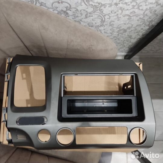 Рамка для 2 din / 1din магнитолы Honda civic 4d