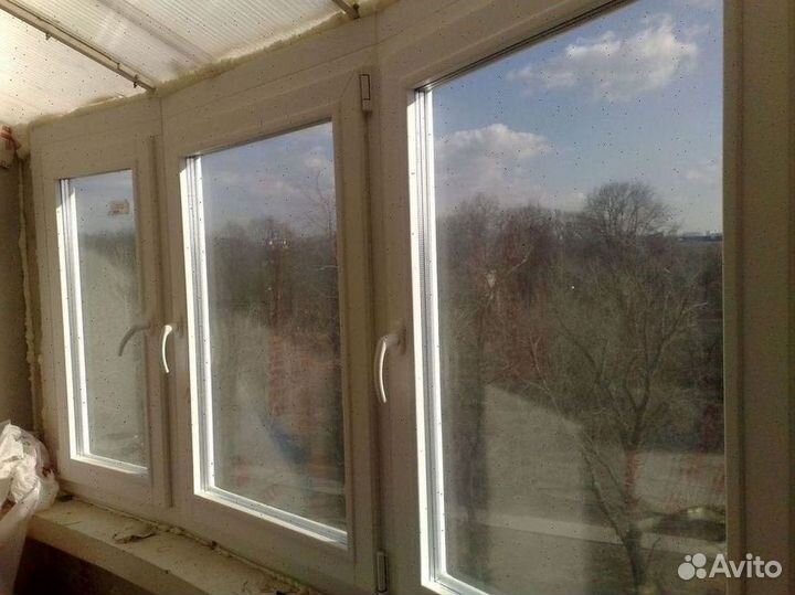 Пластиковое окно не б/у