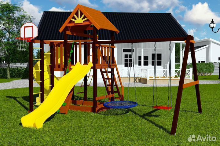 Спортивный комплекс для дачи