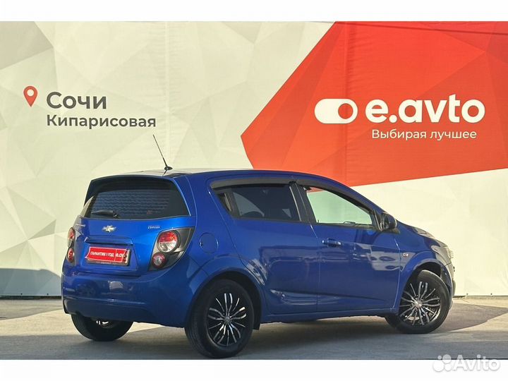 Chevrolet Aveo 1.6 AT, 2012, 79 000 км