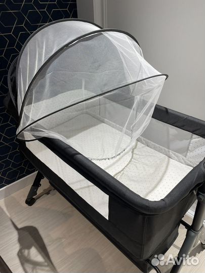 Детская кроватка мобильная приставная 4 в 1