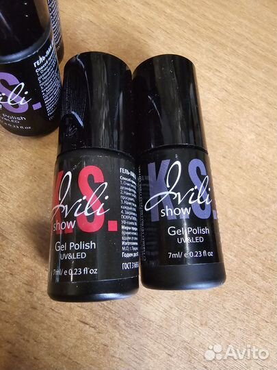 База, топ и гель лаки K.S