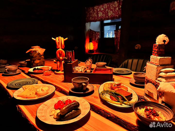 Баня в аренду для компании. Банная изба