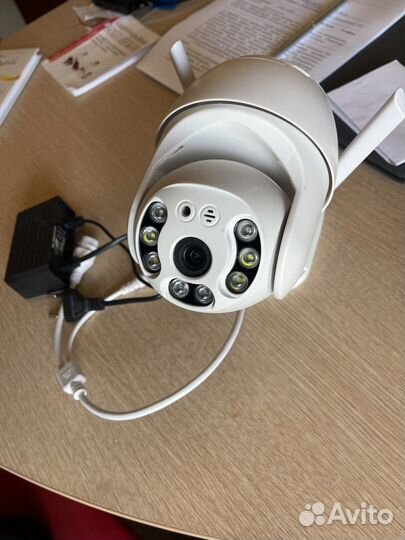Камера видеонаблюдения wifi уличная новая