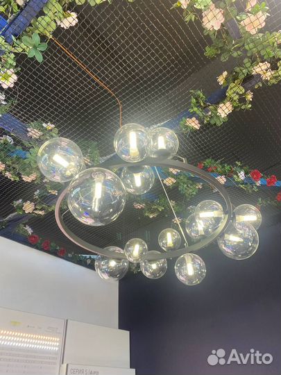 Потолочная люстра шары Ballons Black