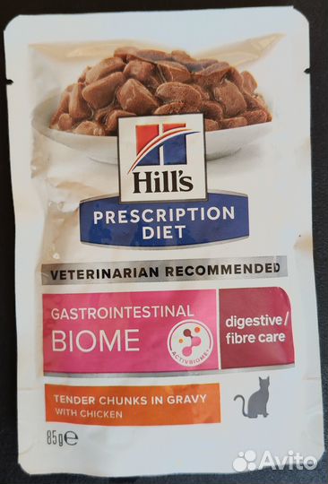 Лечебный влажный корм для кошек Hill's и Pro Plan