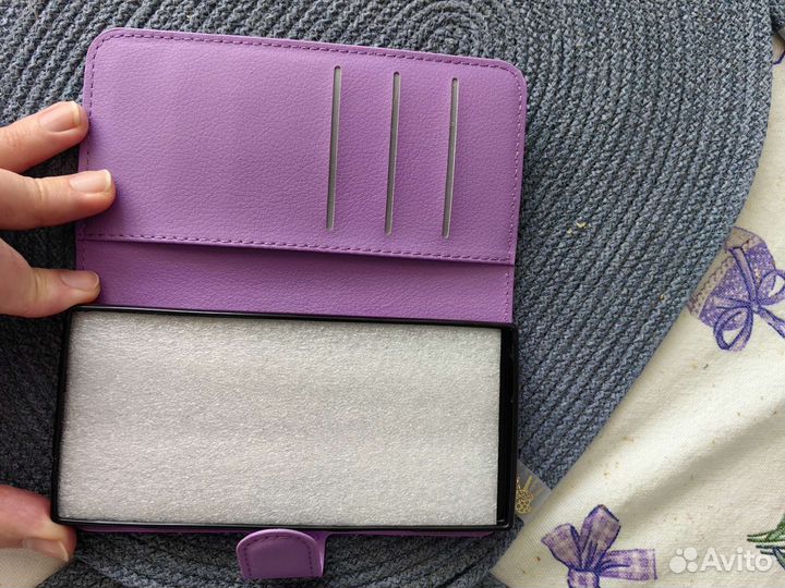 Защитное стекло и чехол для sony xa1 новые