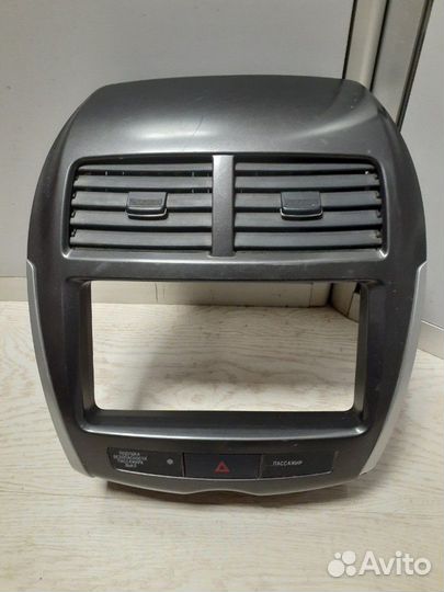 Панель магнитолы 2 DIN Mitsubishi ASX