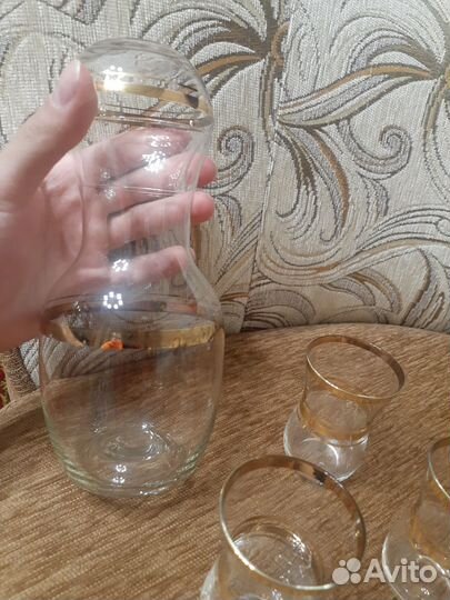 Графин с рюмками СССР