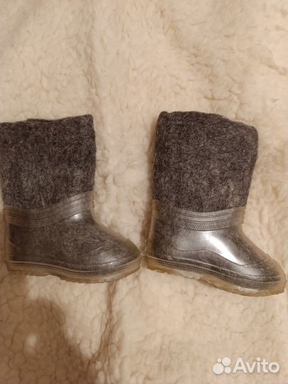 Валенки детские с калошами 14 размер