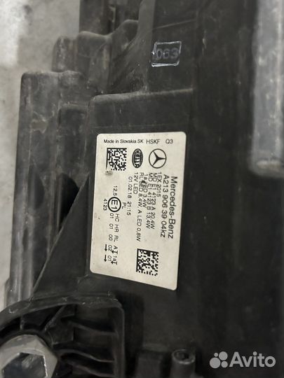 Фары на mercedes w213