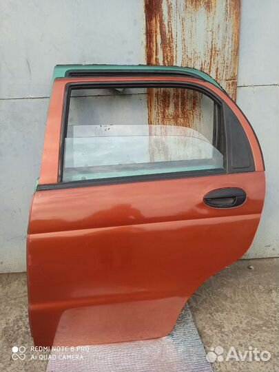 Двери задней на matiz матис матиз
